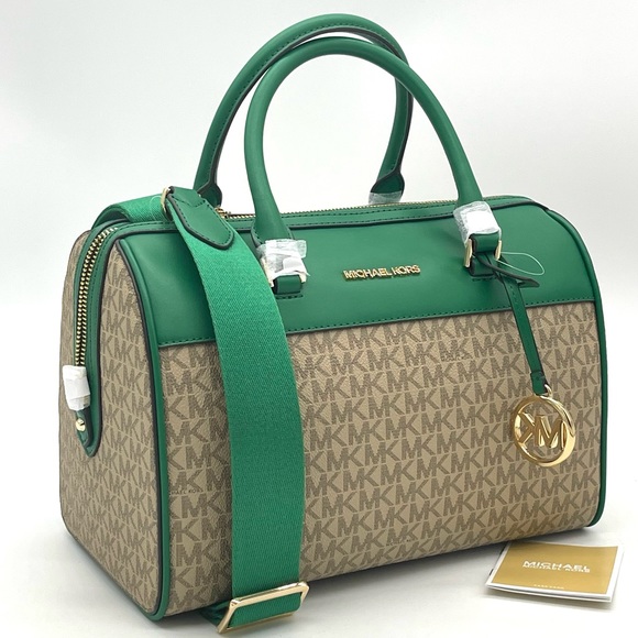 Michael Kors Medium Duffle Satchel Crossbody Bag - Picture 4 of 9